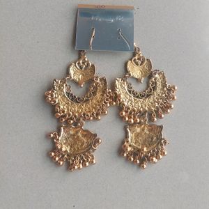 Gold Drop Earrings