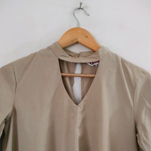 Tan Casual Top (Women's)