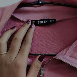 Shein Dusty Pink Baggy Pullover