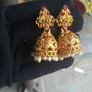 New Alloy Metal Jhumkas