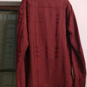 Maroon Mens Shirt