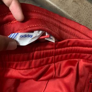 *Grab Or Miss* Adidas Red Trackpant