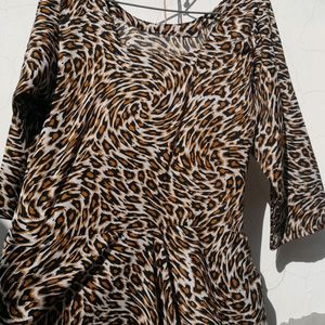 Tiger Print Frock