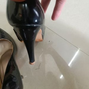 Black High Pencil Heels For Women. Size 39 Uk 6