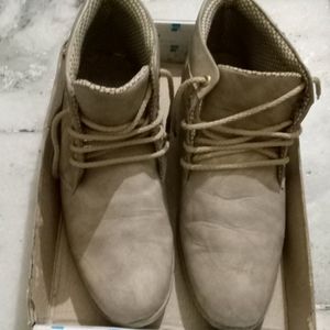 Cream Colour Boots