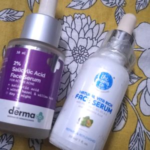 SET OF 2 FACE SERUM Derma Co And Moms