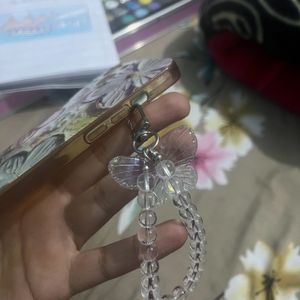 butterfly phone charm