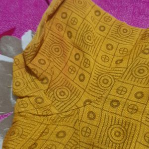 Yellow Kurti