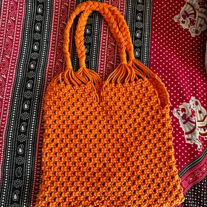 Macrame  Tote Bag