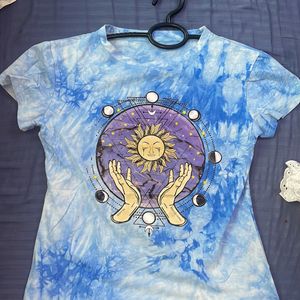 Aesthetic Graphic Tie Dye Tee