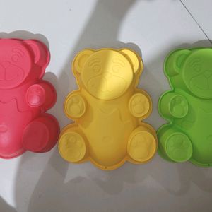 Silicon Teddybear Mould- Anyone