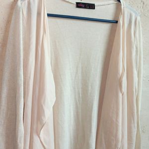 🇦🇺 ALLY Fashion Shrug Top Full-sleeve Cream