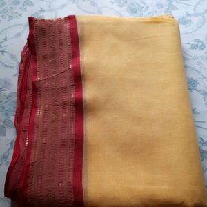 Yellow Bengal Cotton Tant