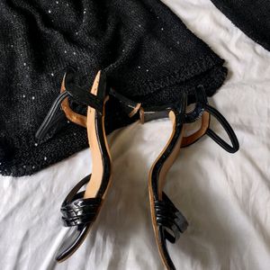 Black Anklestrap Heels