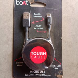 Boat Tough Micro USB Cable