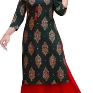 Beautiful Kurta Sharara Set Size L