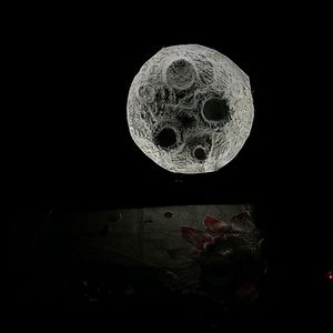 Moon Lamp With Withe Light