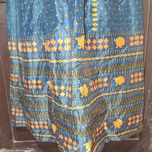 Chanderi Slik Woman Kurta Full Print