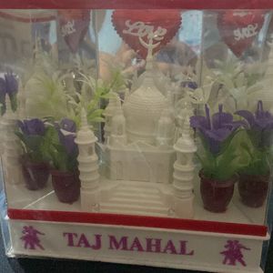 Taj Mahal Showpiece for Gift With Lighting System