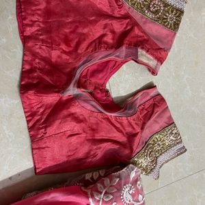 Pink Saree