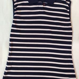 Striped Fitted Top