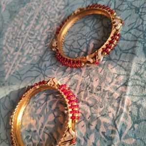 Maroon Bangles / Kada (Women)