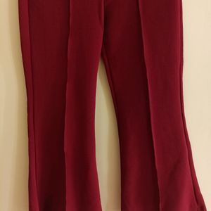 ❤ Red Bootcut Pant❤