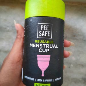 Pee Safe Menstrual Cup(Medium)