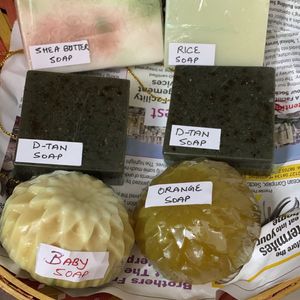 Handmade Organic Rice Soap