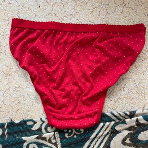 M Size Dot Printed Panty Pack Of 3