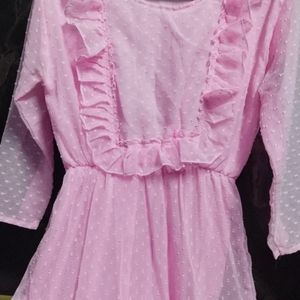 Girls Georgette Frock