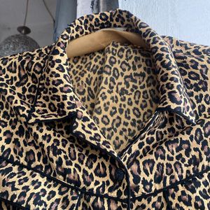 This is Leopard Printed Shirt Full Sleeve