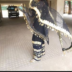 Pakisthani Black  Embroidery Suit