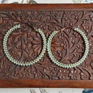 Sage Green Hoops