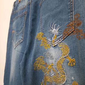 🇯🇵 Japanese Embroidered Denim For Men/women 👖