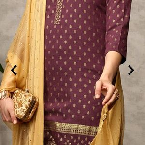 Anubhutee Kurta Pant Dupatta Set