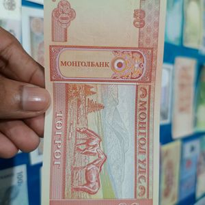 Mongolia 20 Tugrik Note UNC 💶Foreign Curreny 🌎