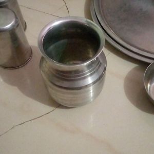 Stainless Steel Dinner Set