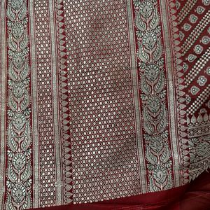 Pure silk Bridal Banarasi