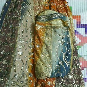 GAGRA ZARI WITH DUPATTA