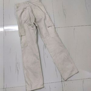 New Zara White Cargo