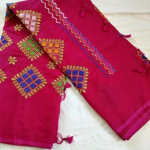 Brand new Saree With Running Blouse