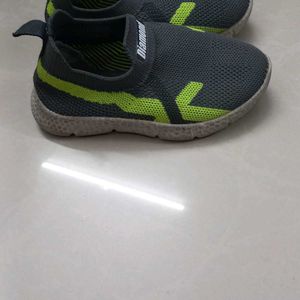 Gray Baby Shoes