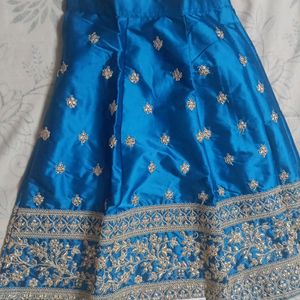 Heavy Lengha Choli For Kids With Duppatta