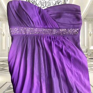 Mini Short Purple Tube Sexy Urbanic Dress