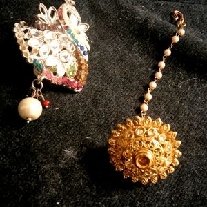 Mangtika Saree Pin