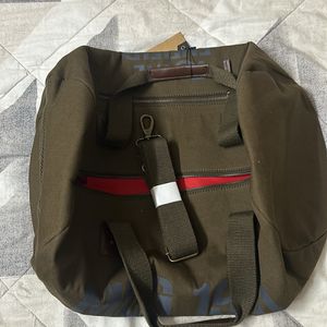 Royal Enfield Brown Duffel Bag