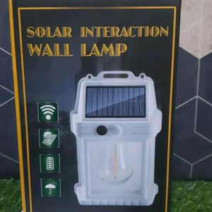 💥solar Interaction Wall Lamp Brand New Full Work