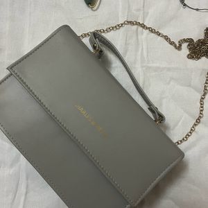 Grey Sling Bag