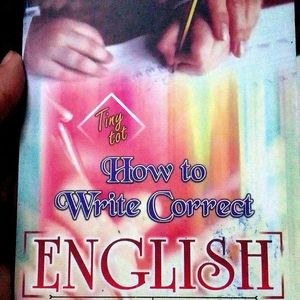 Correct Writing Tip In English